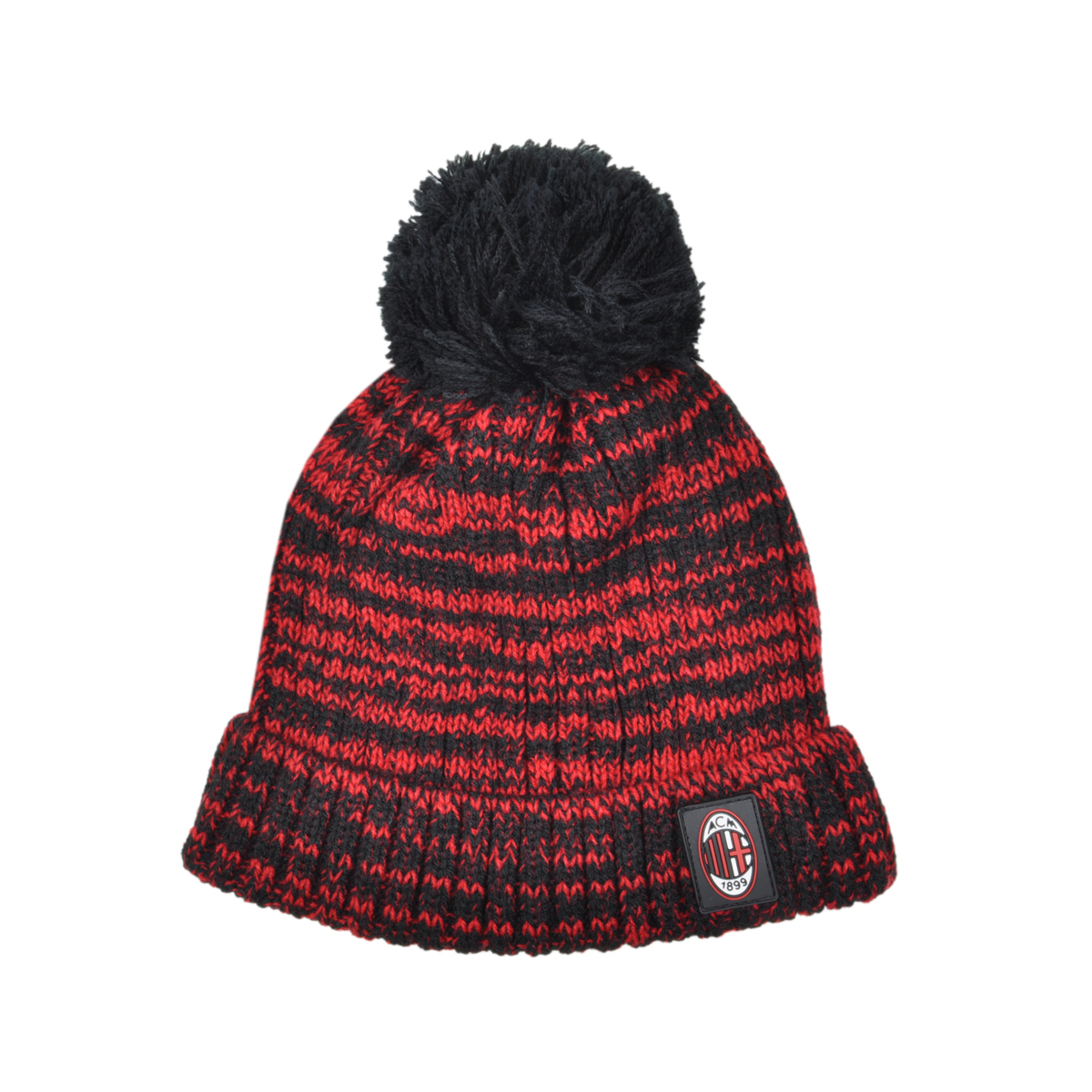 Cappello Ponpon Bicolore Baby 50%pc 50%co Milan - Imma Italy