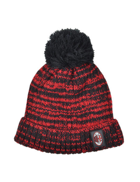 Cappello Ponpon Bicolore Baby 50%pc 50%co Milan - Imma Italy