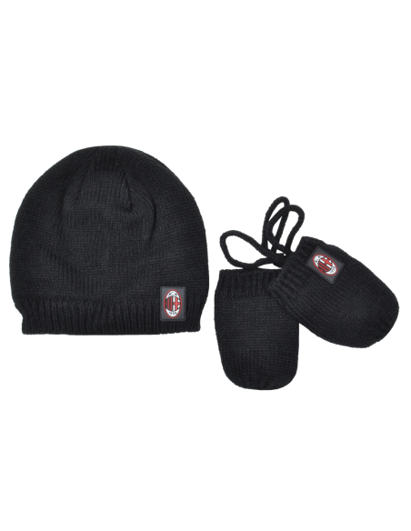 Cappello Maglia Baby Con Guanto Muffola 50%pc 50%pl Milan - Imma Italy