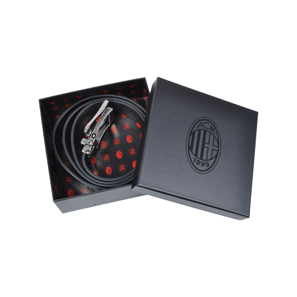 Cintura Sport In Box 100%pelle Size L-xl Milan - Imma Italy