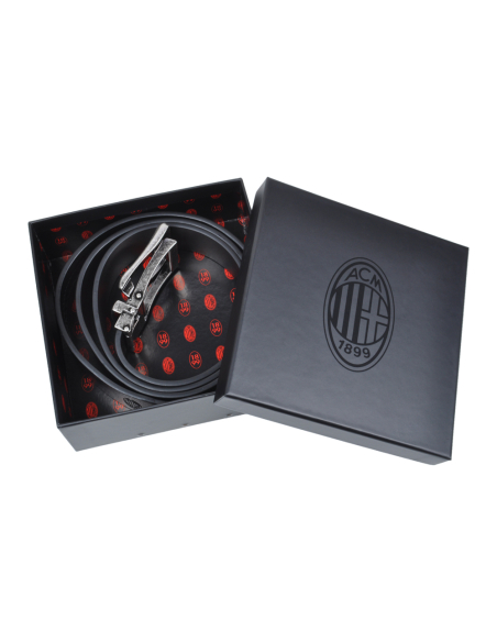 Cintura Sport In Box 100%pelle Size L-xl Milan - Imma Italy