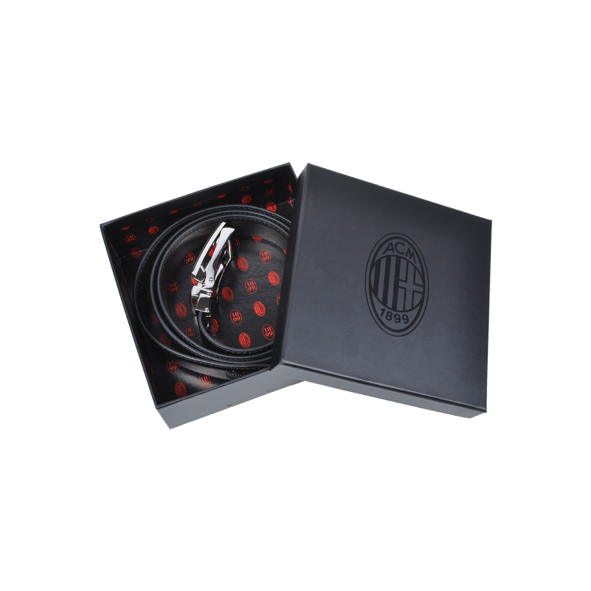 Cintura Classica In Box 100%pelle Size S-m Milan - Imma Italy