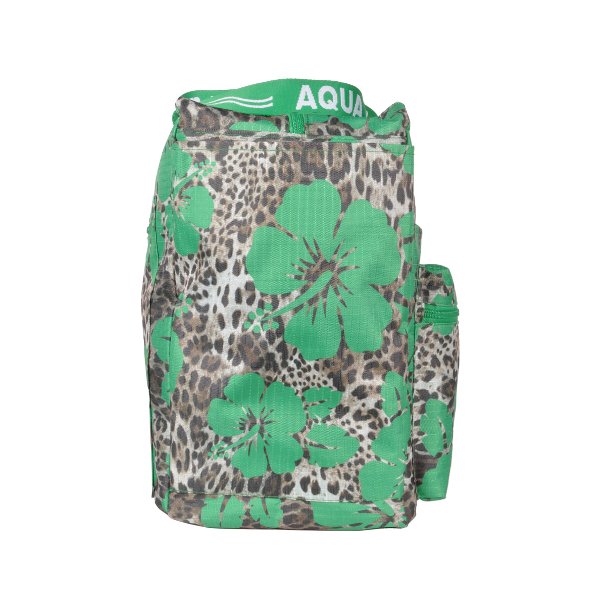 BORSA MARE QUADRATA MACULATA IBISCUS 100%PL AQUA DI MARE