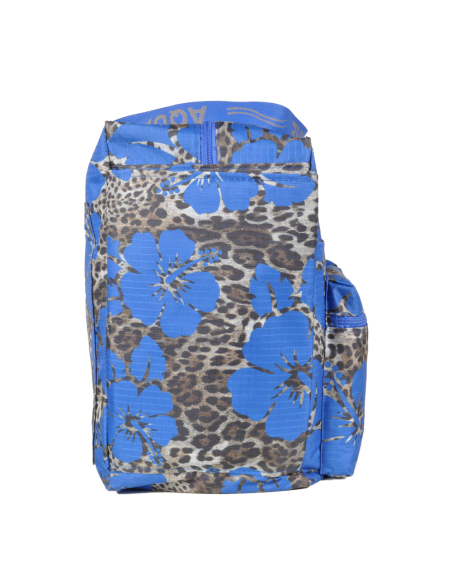 BORSA MARE QUADRATA MACULATA IBISCUS 100%PL AQUA DI MARE