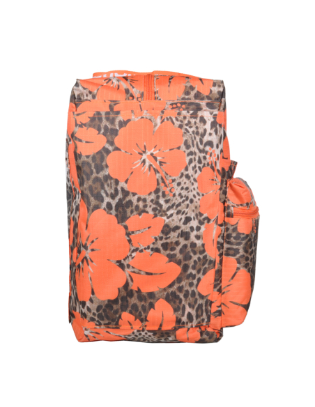 BORSA MARE QUADRATA MACULATA IBISCUS 100%PL AQUA DI MARE