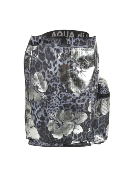 BORSA MARE QUADRATA MACULATA IBISCUS 100%PL AQUA DI MARE