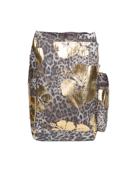 BORSA MARE QUADRATA MACULATA IBISCUS 100%PL AQUA DI MARE