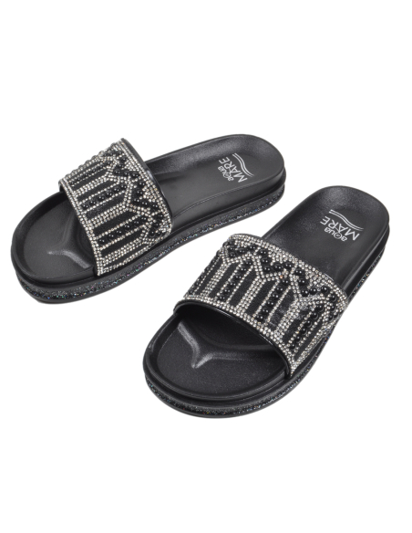 CIABATTA DONNA AQUA DI MARE