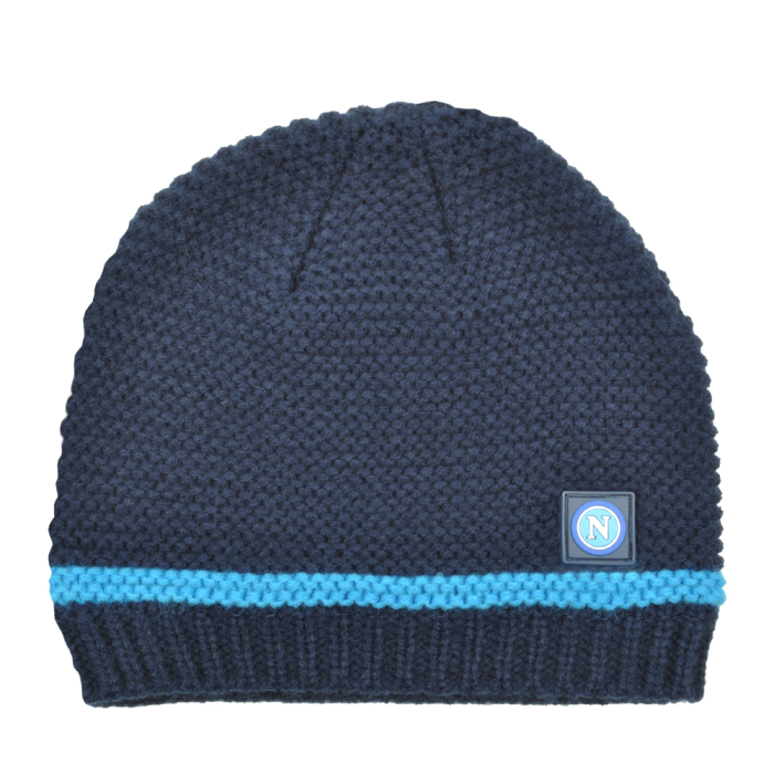 Cappello Cuffia A Maglia Baby 50%pc 50%pl Enzo Castellano Ssc Napoli - Imma Italy