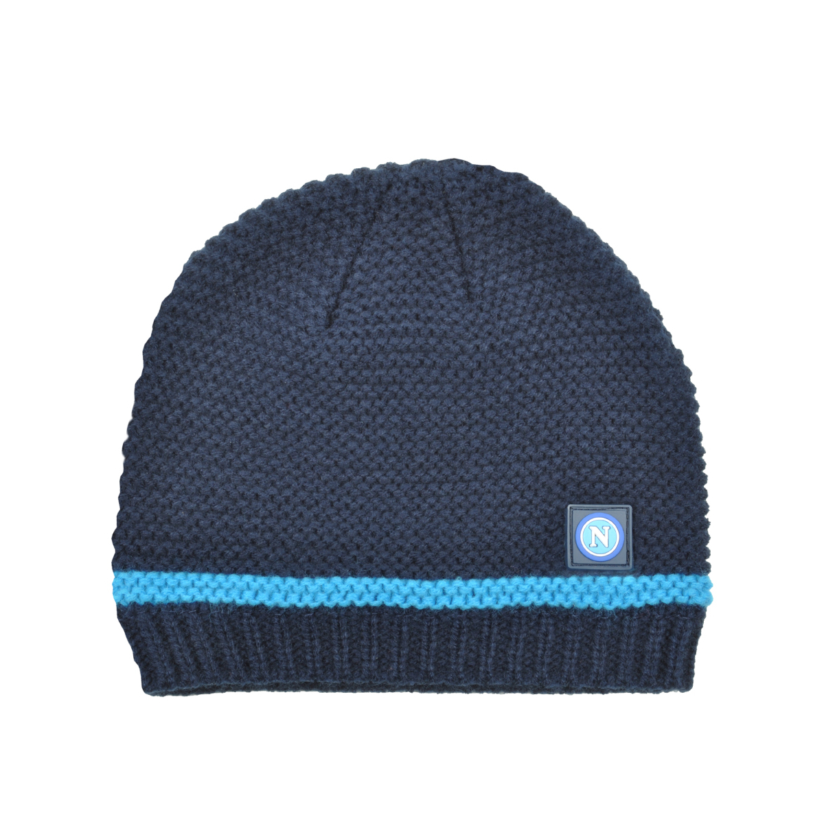 Cappello Cuffia A Maglia Baby 50%pc 50%pl Enzo Castellano Ssc Napoli - Imma Italy