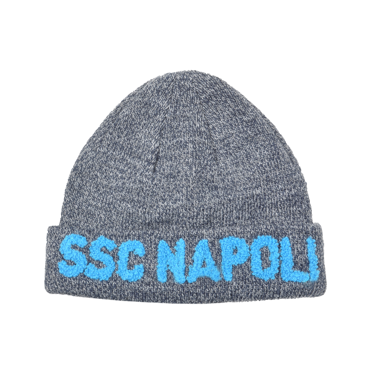 Cappello Skipper A Maglia Con Ricamo Baby 50%pc 50%pl Enzo Castellano Ssc Napoli - Imma Italy