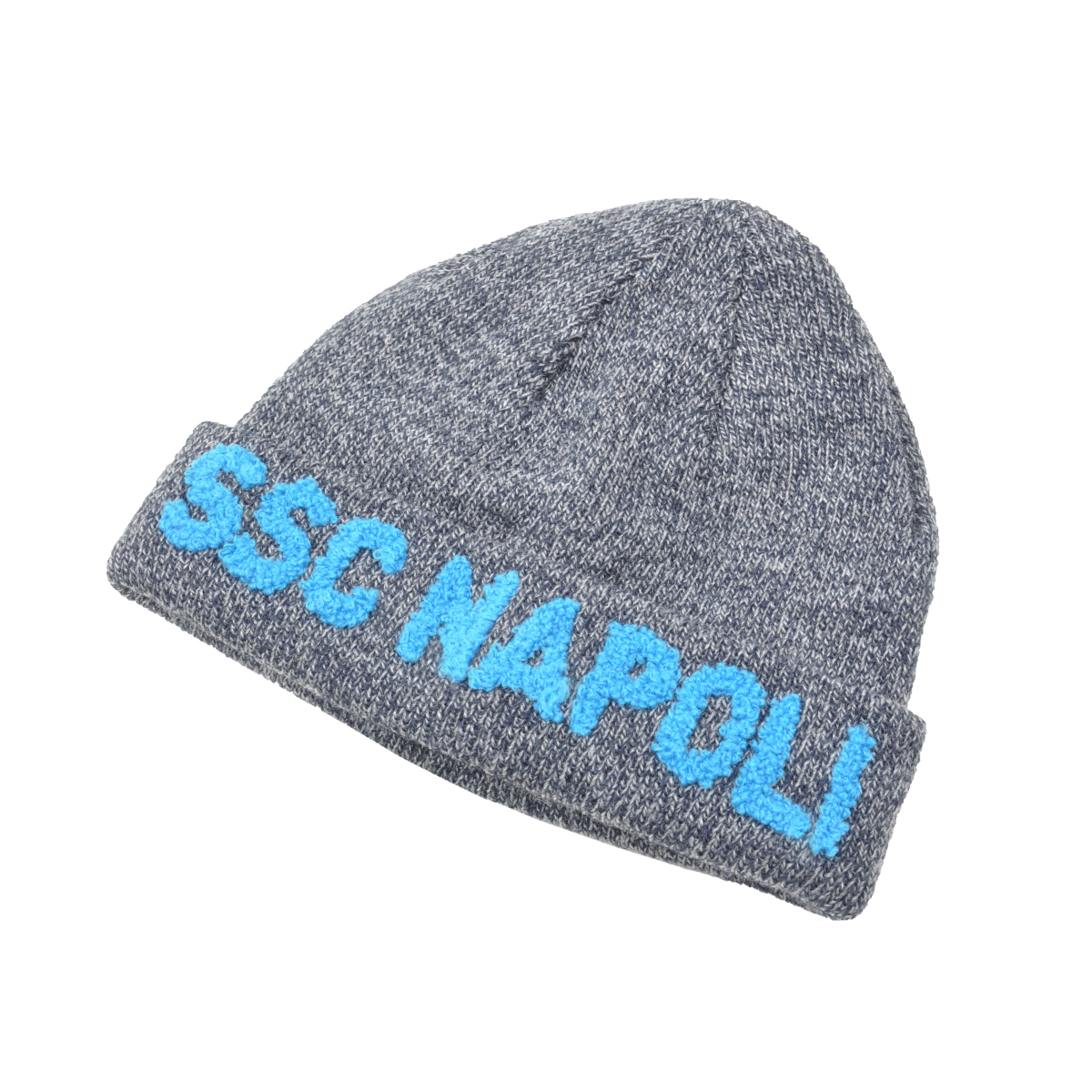 Cappello Skipper A Maglia Con Ricamo Baby 50%pc 50%pl Enzo Castellano Ssc Napoli - Imma Italy