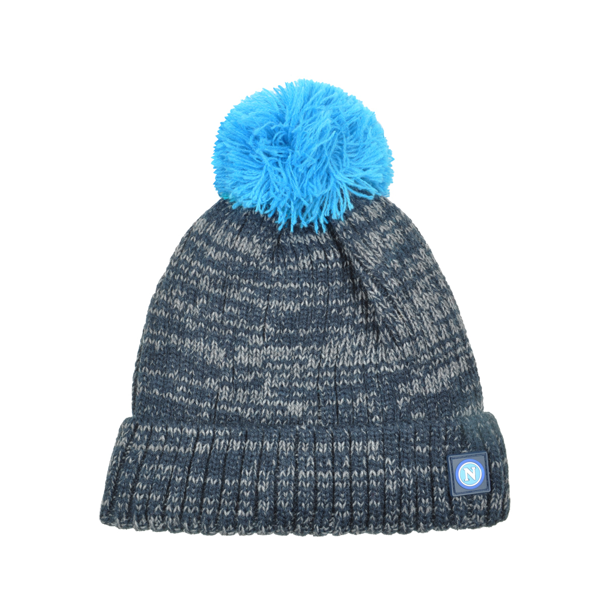 Cappello Ponpon Bicolore Kids 50%pc 50%pl Enzo Castellano Ssc Napoli - Imma Italy