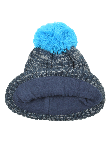 Cappello Ponpon Bicolore Baby 50%pc 50%co Enzo Castellano Ssc Napoli - Imma Italy