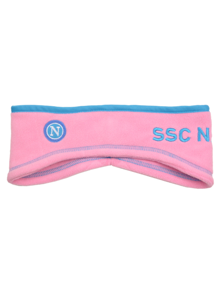 FASCIA MICROPILE/BORDO 100%PL E.CASTELLANO SSC NAPOLI ROSA