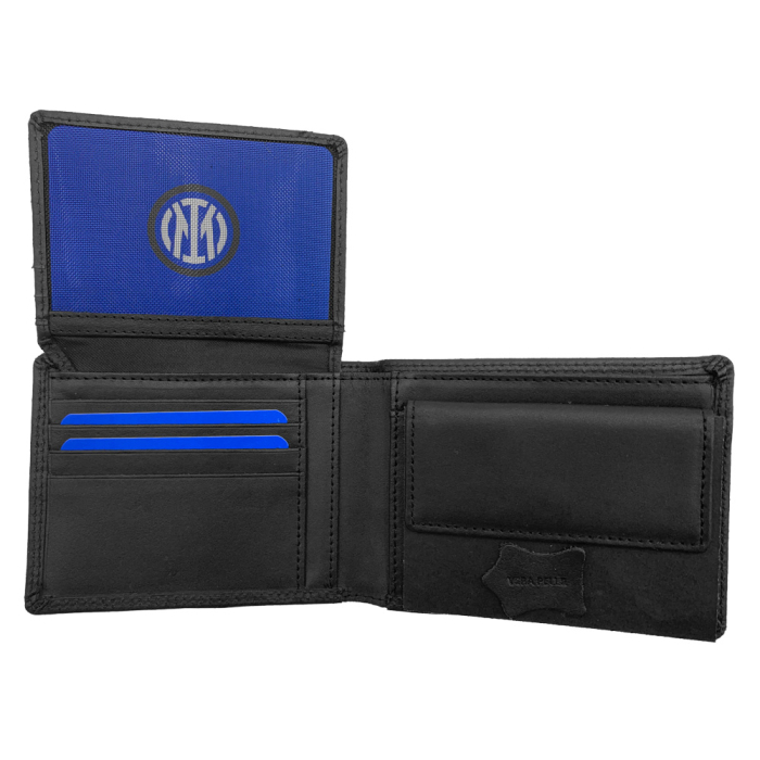 PORTAFOGLIO 100% PELLE INTER 2
