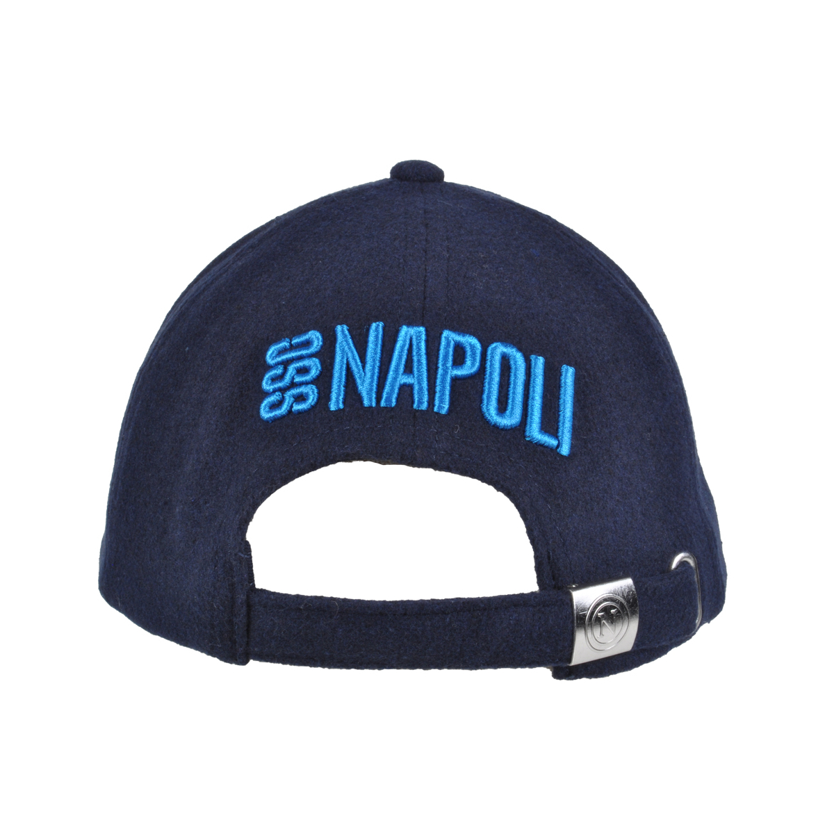 CAPPELLO BASEBALL FELTRO RICAMO AZZURRO 100%PL Enzo Castellano SSC NAPOLI