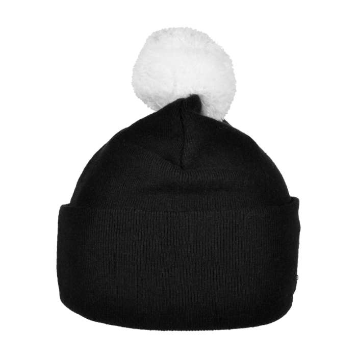 Cappello Nero Pon Pon Bianco Ric 52%vi 30%pl 18%pa Juve - Imma Italy 2