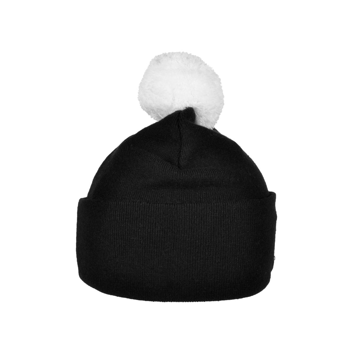 Cappello Nero Pon Pon Bianco Ric 52%vi 30%pl 18%pa Juve - Imma Italy