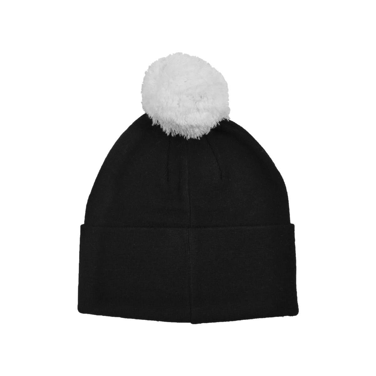 Cappello Nero Pon Pon Bianco Ric 52%vi 30%pl 18%pa Juve - Imma Italy