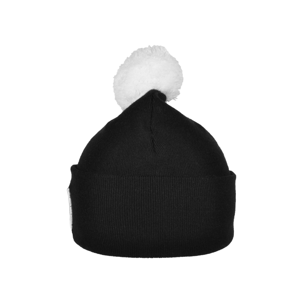 Cappello Nero Pon Pon Bianco Ric 52%vi 30%pl 18%pa Juve - Imma Italy