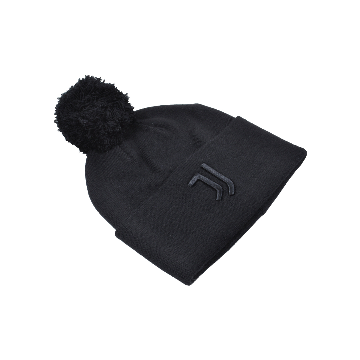 Cappello Nero Pon Pon Nero Ric 52%vi 30%pl 18%pa Juve - Imma Italy