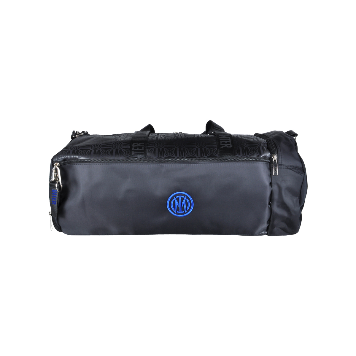 Borsone Stampato Nero Ric Blue 100% Pl Inter - Imma Italy