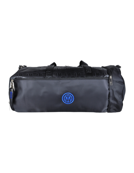 Borsone Stampato Nero Ric Blue 100% Pl Inter - Imma Italy