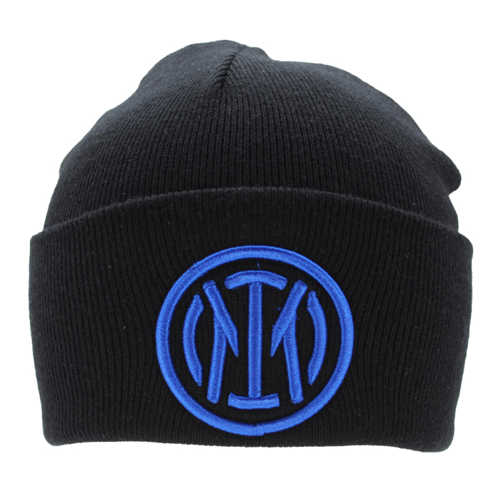 CAPPELLO SKIPPER NERO RIC BLU 52%VI 30%PL 18%PA INTER 2