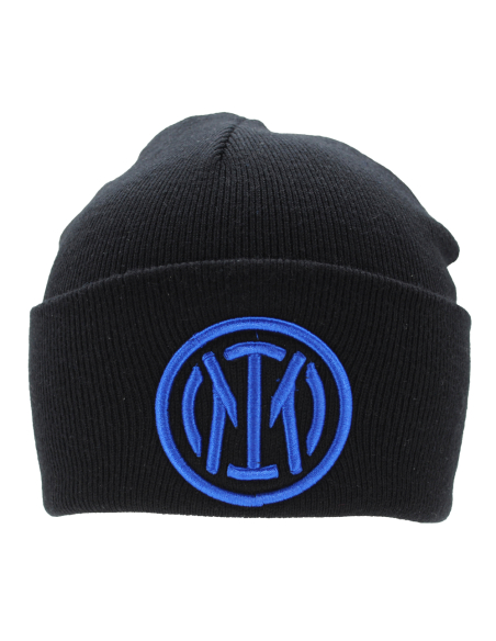 CAPPELLO SKIPPER NERO RIC BLU 52%VI 30%PL 18%PA INTER
