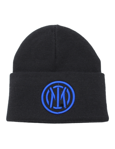 CAPPELLO SKIPPER NERO RIC BLU 52%VI 30%PL 18%PA INTER