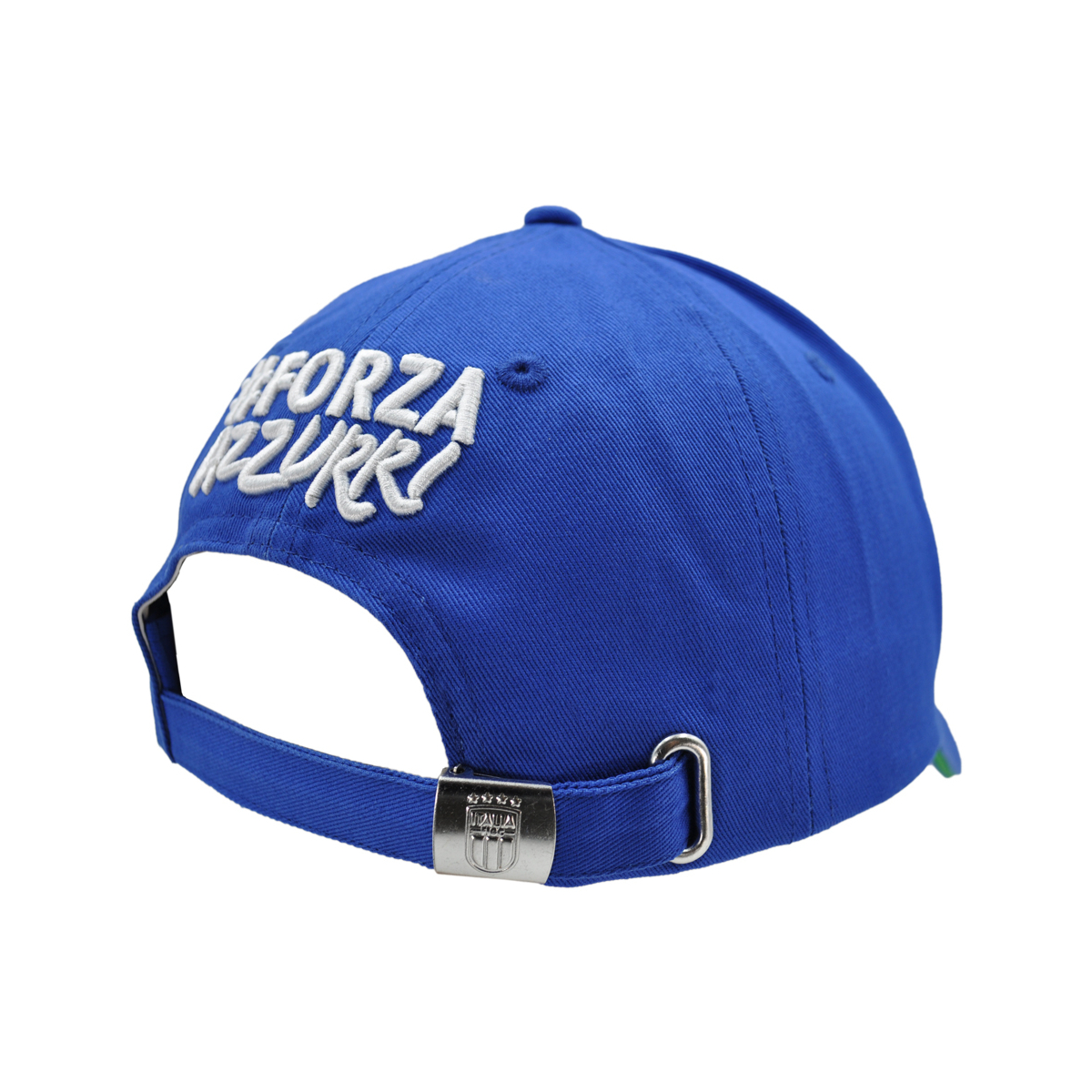 CAPPELLO BASEBALL AZZURRO CON RICAMO 100%CO ITALIA