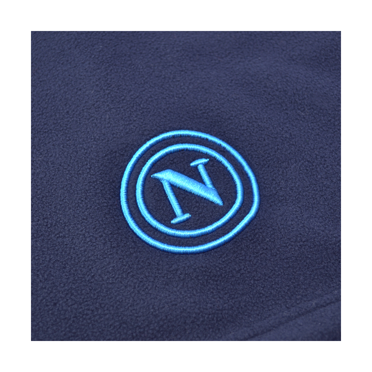 SCALDACOLLO PILE CON LACCIO BLU ric. AZZURRO 100%PL Enzo Castellano SSC NAPOLI