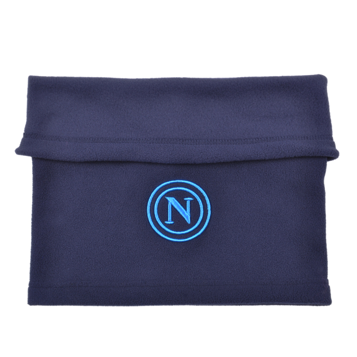 SCALDACOLLO PILE CON LACCIO BLU ric. AZZURRO 100%PL Enzo Castellano SSC NAPOLI 2