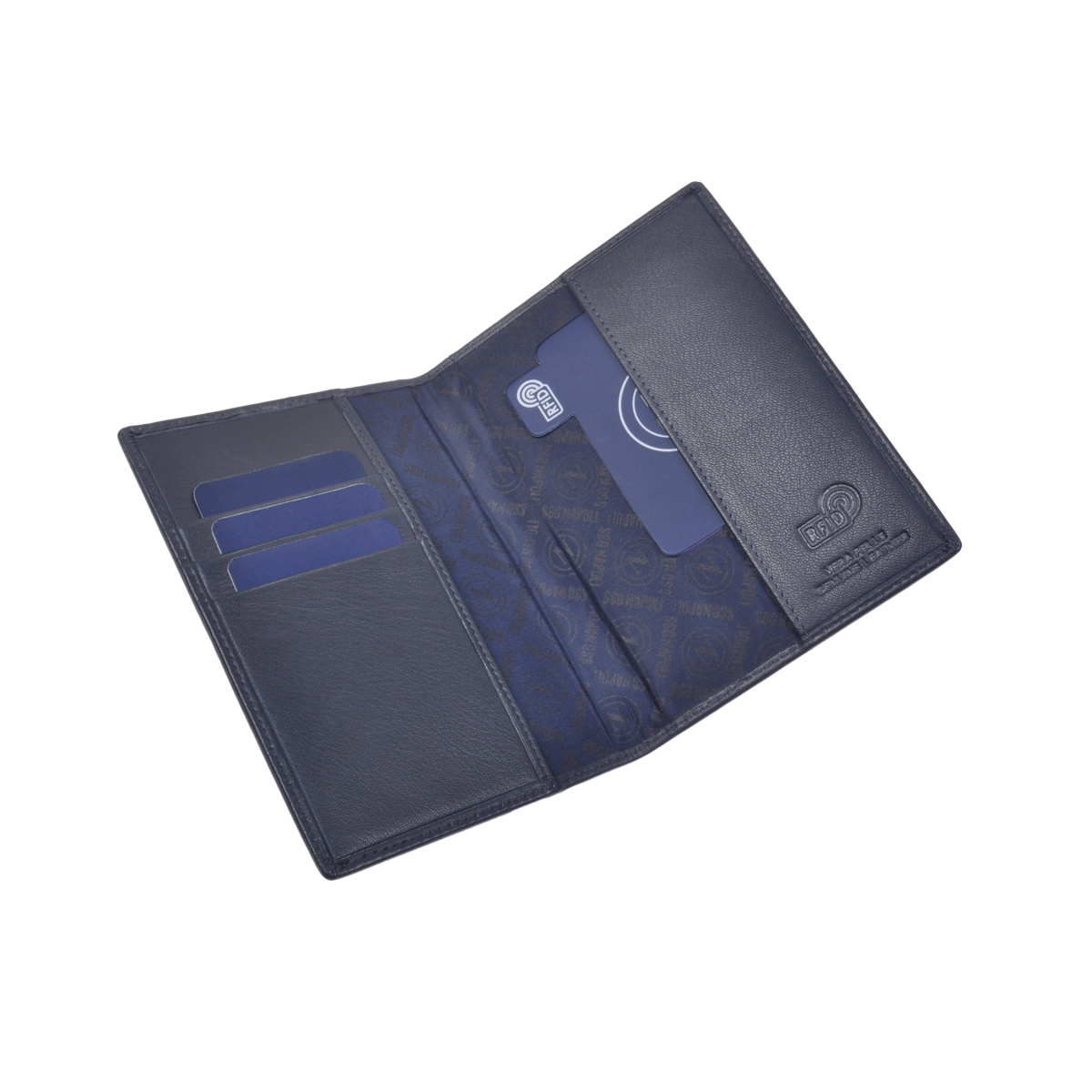 PORTAPASSAPORTO RFID 100%PELLE SSC NAPOLI