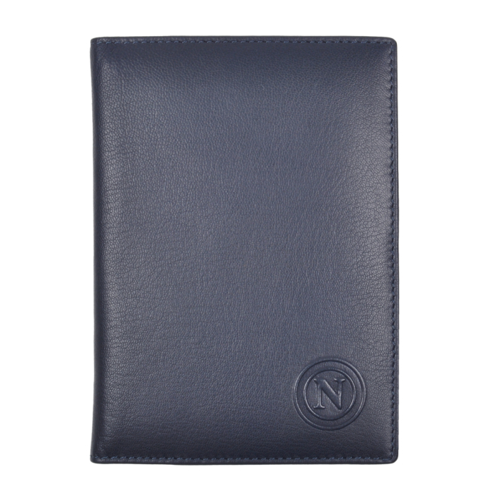 PORTAPASSAPORTO RFID 100%PELLE SSC NAPOLI