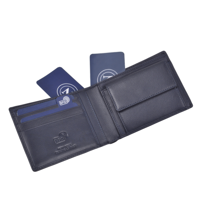PORTAFOGLIO RFID 100%PELLE SSC NAPOLI 2