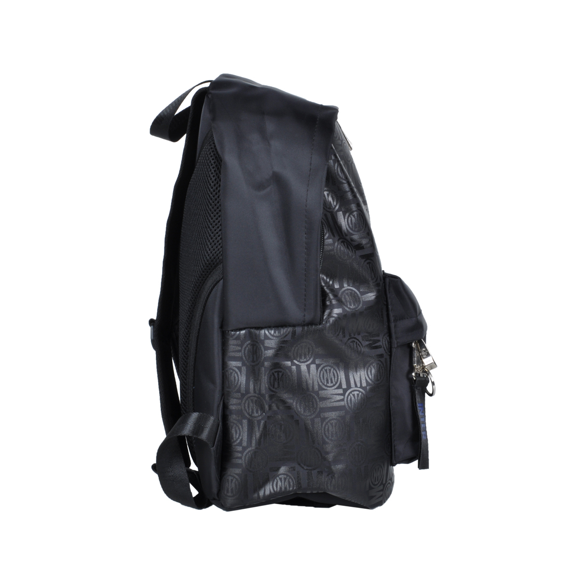 Borsa Zaino Stampato Nero Ric Blue 100% Pl Inter - Imma Italy