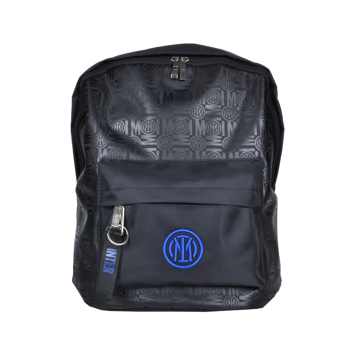Borsa Zaino Stampato Nero Ric Blue 100% Pl Inter - Imma Italy