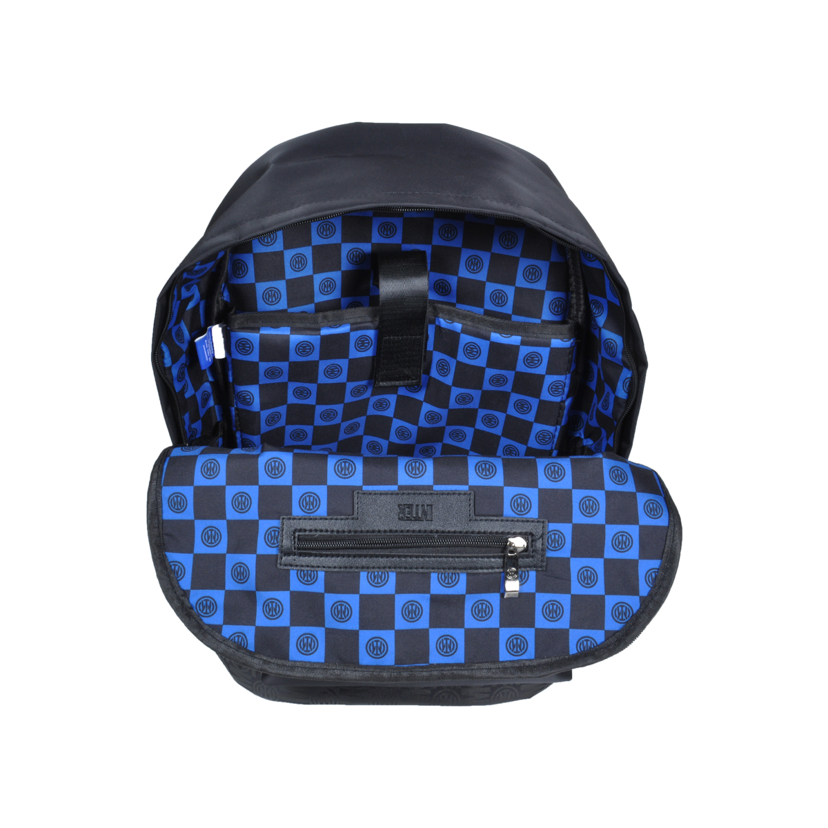 Borsa Zaino Stampato Nero Ric Blue 100% Pl Inter - Imma Italy