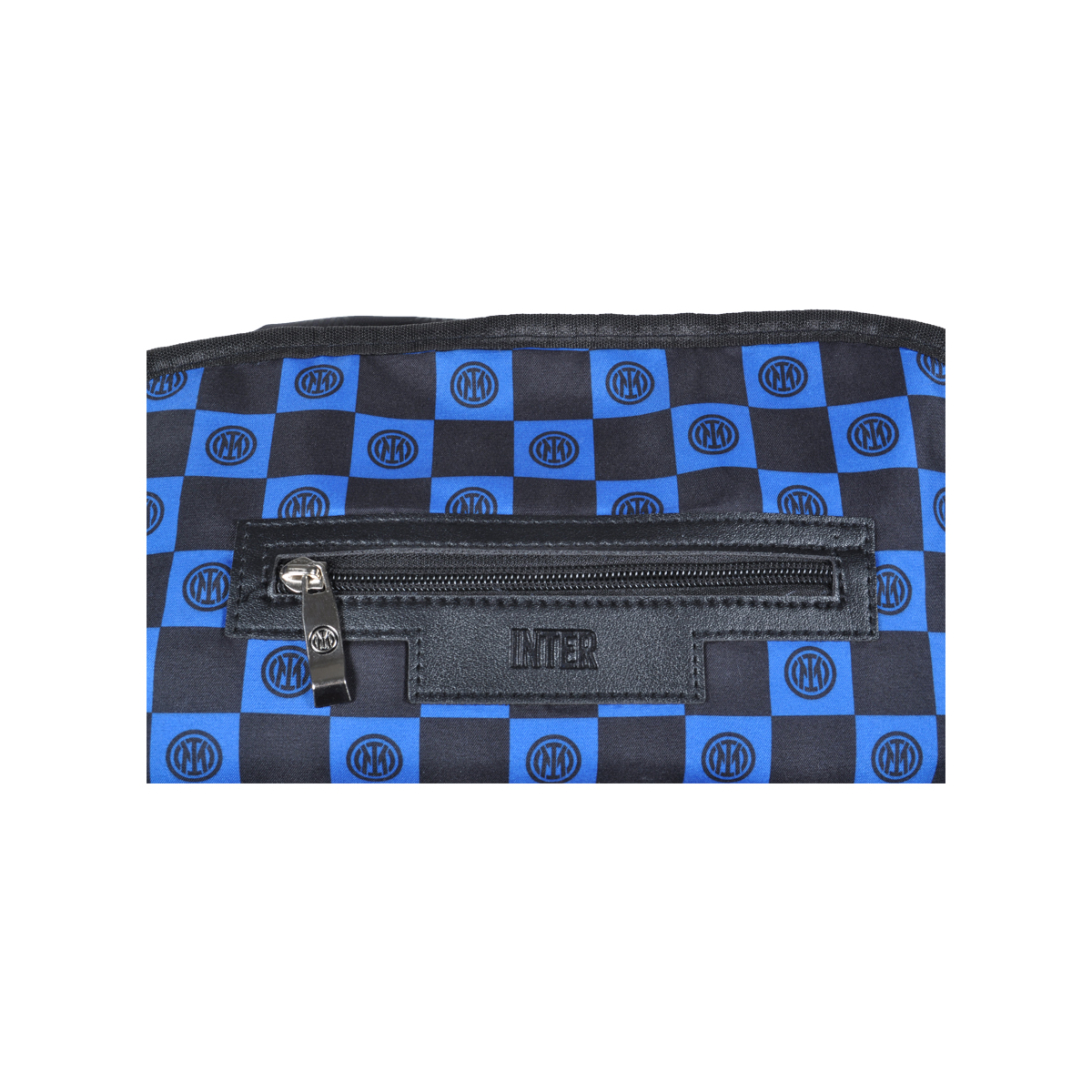 Borsa Zaino Stampato Nero Ric Blue 100% Pl Inter - Imma Italy
