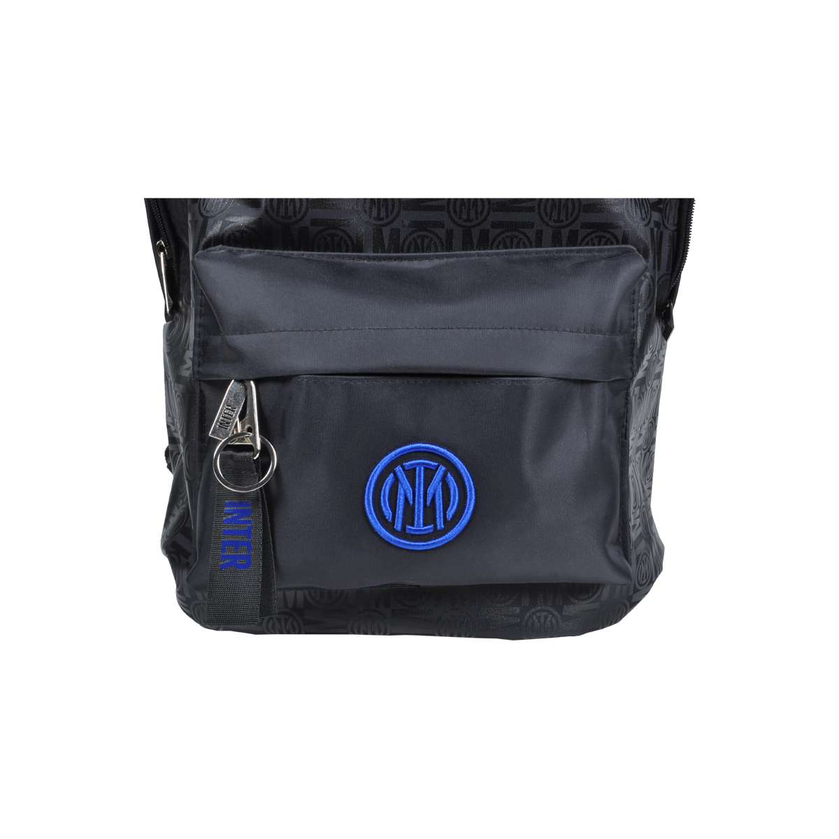 Borsa Zaino Stampato Nero Ric Blue 100% Pl Inter - Imma Italy