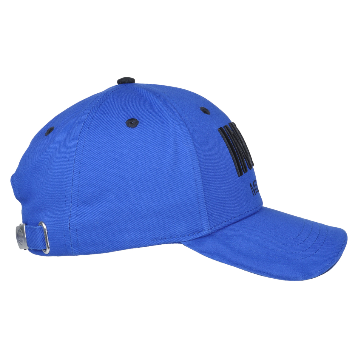 Cappello Baseball Adulto Ricamo E Patch Pelle Royal 100%co Inter - Imma Italy