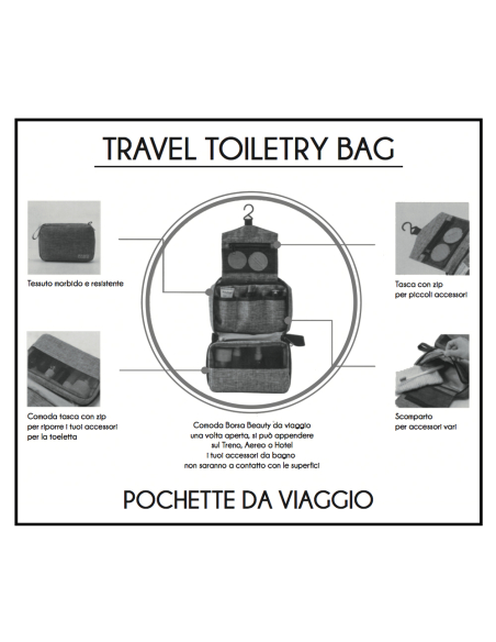 Pochette Travel 100%pl  Juventus - Imma Italy