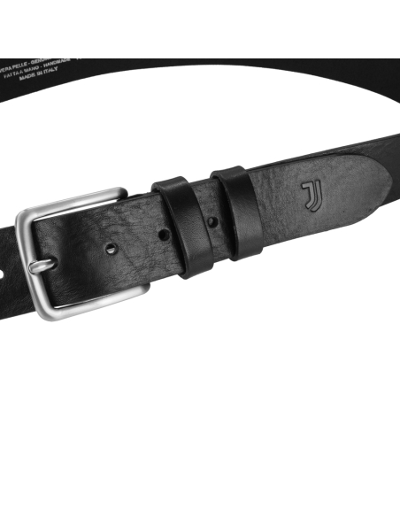 Cintura Sport 100%pelle Made In Italy Juventus In Box 95/110 - Imma Italy