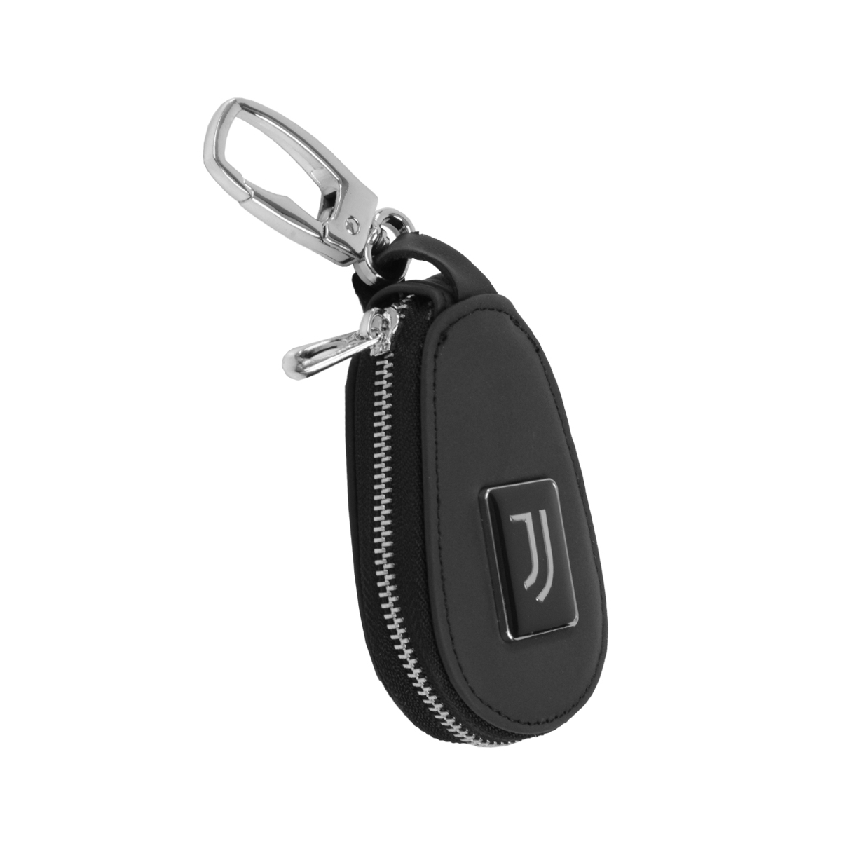 Portachiavi Pelle Con Zip Est.100%pelle Int.100%pu Juventus - Imma Italy