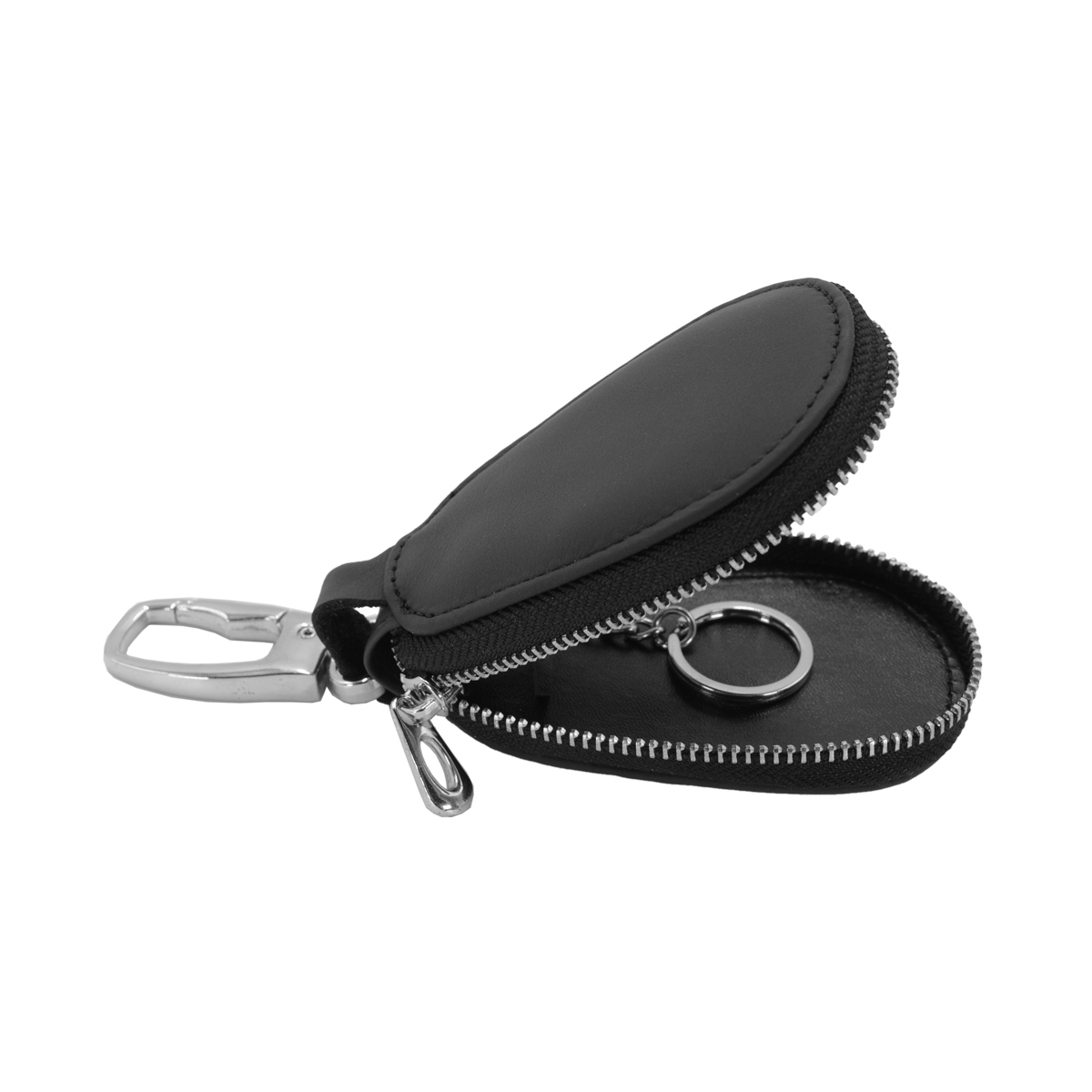 Portachiavi Pelle Con Zip Est.100%pelle Int.100%pu Juventus - Imma Italy