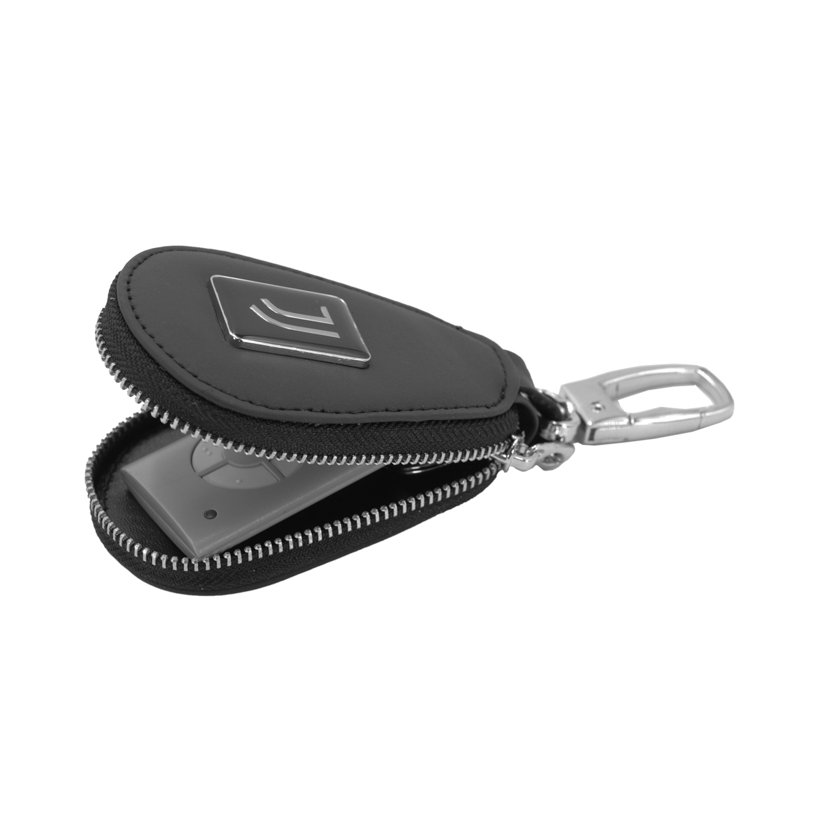 Portachiavi Pelle Con Zip Est.100%pelle Int.100%pu Juventus - Imma Italy