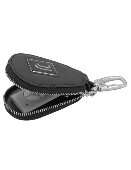 Portachiavi Pelle Con Zip Est.100%pelle Int.100%pu Juventus - Imma Italy