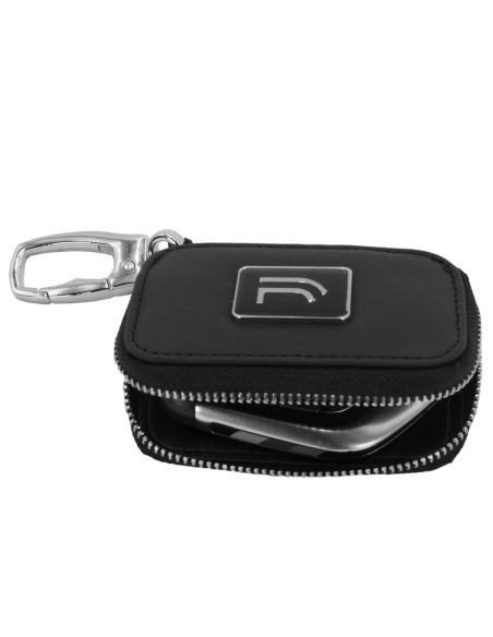 Portachiavi Pelle Con Zip Est.100%pelle Int.100%pu Juventus - Imma Italy